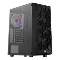 AeroCool Hive-G-BK-v1 Midi-tower PC-behuizing Zwart