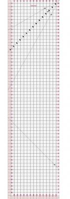 Fiskars patchwork liniaal transparant 60 x 15 cm Fiskars patchwork liniaal transparant 60 x 15 cm