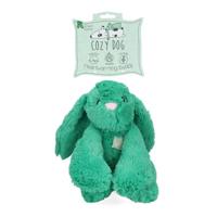 Cozy Dog Bunny Hondenknuffel - Puppy Knuffel met Hartslag - Hartslag knuffel voor hond - Hondenspeelgoed - Tegen Verlatingsangst (Groen)