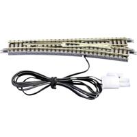 Rokuhan 97039 - E-Zacht links R490-13° en spoorvlak recht, 110 mm (bedden aangesneden)