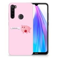 Xiaomi Redmi Note 8T Telefoonhoesje met Naam Pig Mud