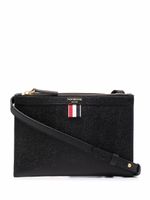 Thom Browne petit porte-documents à bandoulière - Noir