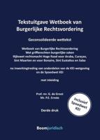 Tekstuitgave Wetboek van Burgerlijke Rechtsvordering - Dineke de Groot, Pauline Ernste - Paperback (9789462906891)