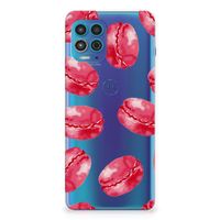 Motorola Moto G100 Siliconen Case Pink Macarons - thumbnail