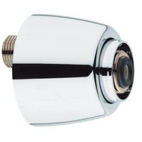 GROHE S koppeling met rozet afsluitbaar per stuk 1/2 x3/4 verstelbaarheid 125mm chroom 12051000 - thumbnail