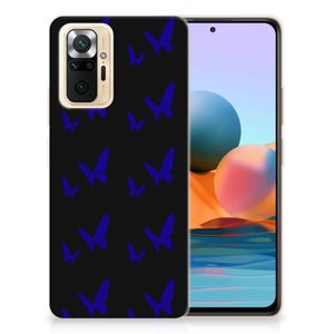 Xiaomi Redmi Note 10 Pro TPU bumper Vlinder Patroon