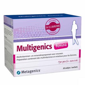 Multigenics Femina Pdr Zakje 30 7284 Metagenics