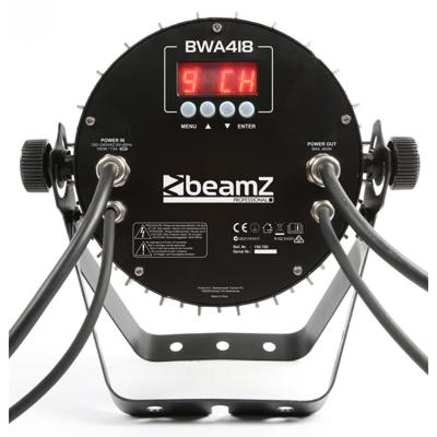 BeamZ BWA418 waterdichte Aluminium LED PAR voor buitengebruik