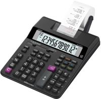 Casio HR-200 RCE Bureaurekenmachine met printer Zwart Aantal displayposities: 12 werkt op batterijen, werkt op het lichtnet (optioneel) (b x h x d) 195 x 65 x