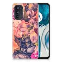 Motorola Moto G52/G82 TPU Case Bosje Bloemen