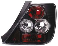 Set Achterlichten passend voor Honda Civic HB 3-deurs 2001-2005 - JDM Zwart DLHOR18J