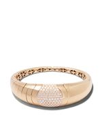 Mattia Cielo bracelet Iguana en or rose 18ct et diamant - thumbnail