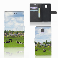 Samsung Galaxy Note 3 Telefoonhoesje met Pasjes Koeien