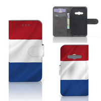 Samsung Galaxy Xcover 3 | Xcover 3 VE Bookstyle Case Nederlandse Vlag