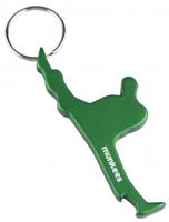 Munkees flesopener Vechtsport groen staal 8 cm