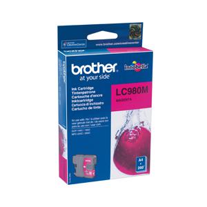 Brother inktcartridge, 260 pagina's, OEM LC-980M, magenta