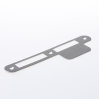 Oxloc Sluitplaat dag- en nachtslot lange lip links RVS