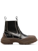 Maison Margiela bottines Alex en cuir - Noir