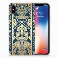 Apple iPhone X | Xs TPU Case Beige Flowers