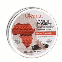 Sheabutter Balsem Vanille Fair Trade - thumbnail