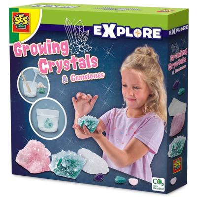 SES Creative Explore Groeiende kristallen en edelstenen SES Creative Explore Groeiende kristallen en edelstenen