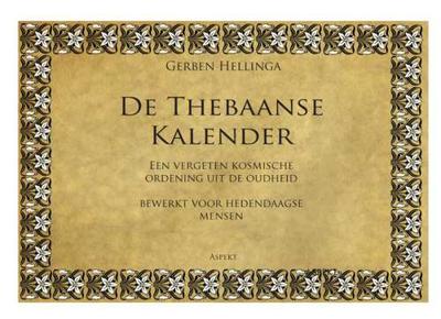 De Thebaanse Kalender - Gerben Hellinga - Paperback (9789461531056)