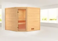 Karibu | Leona Sauna | Helderglas Deur