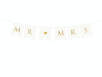 Letterslinger Mr & Mrs Bruiloft (2,5m) - thumbnail