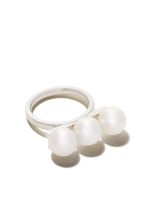 TASAKI bague Balance Neo en or blanc 18ct ornée de perles Akoya - Argent