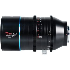 Sirui 75mm T2.9 1.6x Full-Frame Anamorphic lens (RF-mount) OUTLET