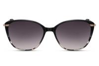 CWI zonnebril vlinder dames volledig omrand cat.3 zwart/zwart