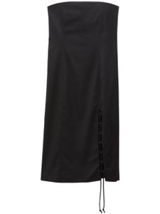 Filippa K robe-tube à détail de laçage - Noir