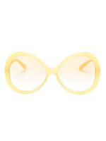 Dolce & Gabbana Eyewear lunettes de soleil rondes Jackie - Jaune