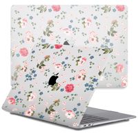 Lunso MacBook Air 13 inch M1 (2020) cover hoes - case - Flower Boutique - thumbnail