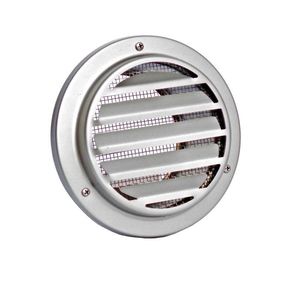 Schoepen Ventilatierooster Weha Rond 10 cm RVS Weckx