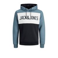 JACK & JONES ESSENTIALS regular fit hoodie blauw