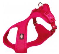 TRIXIE HONDENTUIG TOURING COMFORT SOFT FUCHSIA 25-35X1,5 CM - thumbnail