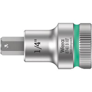 Wera 8740 B HF 05003089001 Dop (zeskant) Dopsleutelinzetstuk 1/4 3/8 (10 mm)