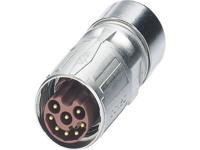 M17 Compact kabelconnector 1618683 ST-17P1N8A8K03S Zilver Phoenix Contact Inhoud: 1 stuk(s)