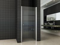 Wiesbaden nisdeur met profiel 100x200 cm 8 mm NANO glas