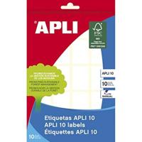 APLI 1644 - APLI etiketten 10 wit 22,0 x 32,0 mm 10 vellen
