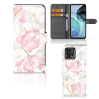 Motorola Moto G72 Hoesje Lovely Flowers - thumbnail