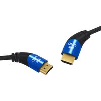 Oehlbach D1C42531 HDMI-kabel HDMI Aansluitkabel HDMI-A-stekker, HDMI-A-stekker 1.50 m Zwart 8K UHD, Afgeschermd (drievoudig) - thumbnail