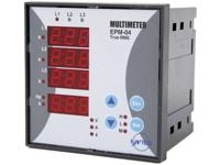 ENTES EPM-04-96 Digitaal inbouwmeetapparaat Spanning, stroom, frequentie, bedrijfsuren, urentotaal