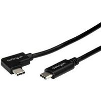 StarTech.com USB2CC1MR 1m USB C USB C Zwart USB-kabel - thumbnail