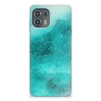 Hoesje maken Motorola Edge 20 Lite Painting Blue - thumbnail