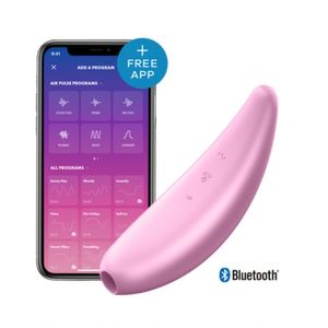 Satisfyer - Curvy +3 Bluetooth Luchtdruk Clitoris Stimulator