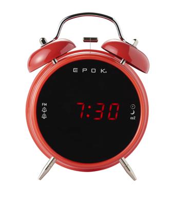 Bigben Interactive RR90EPOKR radio Klok Rood Bigben Interactive RR90EPOKR radio Klok Rood