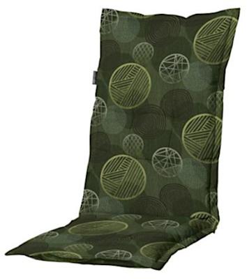 Madison tuinstoelkussen Circle 123 x 50 cm polykatoen groen Madison tuinstoelkussen Circle 123 x 50 cm polykatoen groen