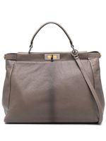 Fendi Pre-Owned sac cabas Peekaboo en cuir (années 2010) - Marron - thumbnail